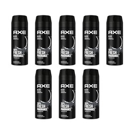 Axe Bodyspray Black Deo Deodorant ohne Aluminium 8x 150ml Deospray Herren Men