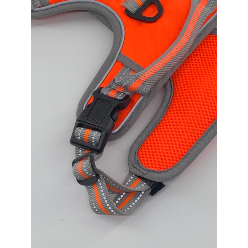 Hem and Boo Dog Harness, Sport Harness, No-pull Reflective Stitching,