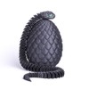 WUQIREN 3D Printed Snake Egg with Snake Inside,3D Printed Animals,Like