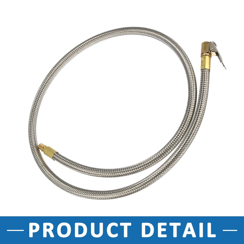 A ABSOPRO Tire Air Inflator Hose Adapter Extension Quick Connect