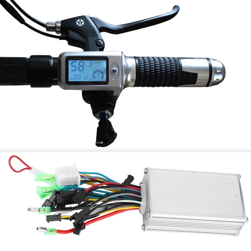 Waterproof LCD Display Panel Electric Bicycle Brushless E Bike Scooter