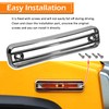 Chrome Plated Side Marker Guard Trim Protector Exterior Accessories for