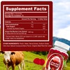 Well&Whole Grass Fed Beef Liver Gummies, Dessicated Beef Liver Supplement