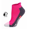 Trollkids Children's Low Hiking Socks Trekking Socks, magenta