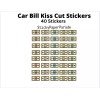 Homemade Car Bill Planner Stickers #106 / Planner Stickers  /