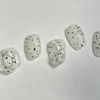ˡᴬᴺᵀᶤˡ Cow lump handmade nail tip - short oval /