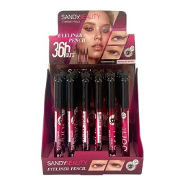 huxia Caja Lote 24 Delineadores Líquidos Negros De Gato En Plumón