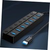 iplusmile 7-Port High Speed USB 3.0 Hub Hub USB for