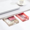 Pack of 2 Hidden Desk Organiser, Drawer Under Desk, Drawers