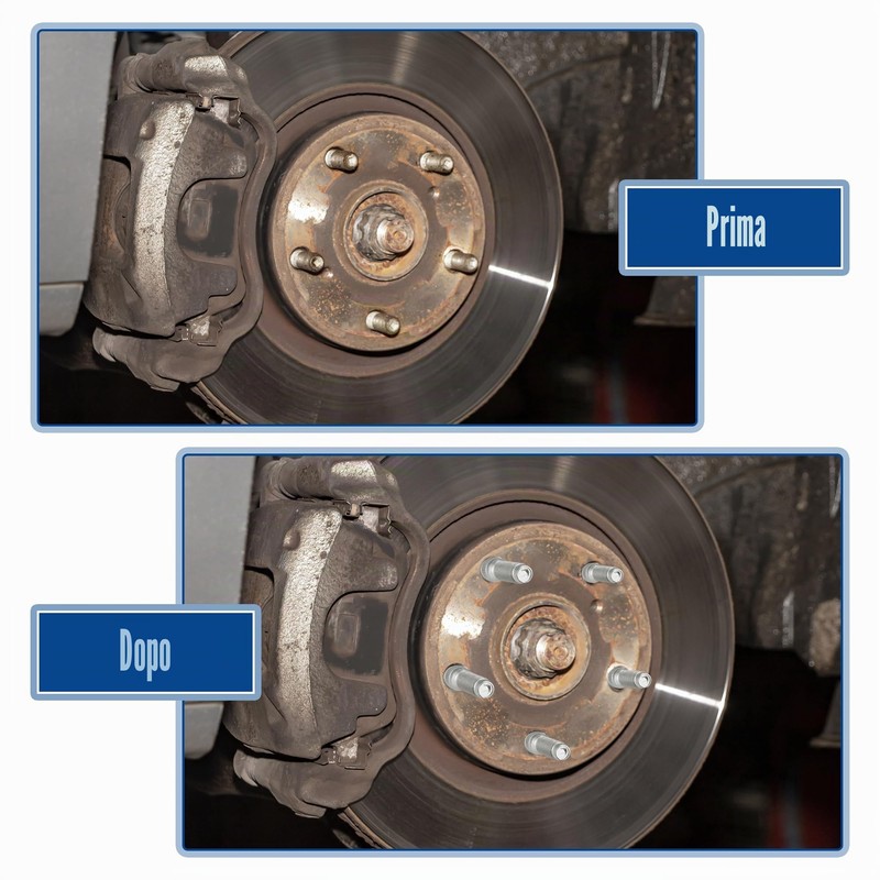 A ABSOPRO 1/2-20 Bullone per Dado Ruota per Jeep Grand