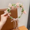 Flower Crown Boho Flower Headband Bridal Headband for Women Girls