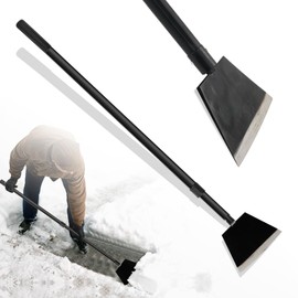 Smarkey Floor Scraper, Garden Scraper Shovel, Cleaning Remove Tool With 88in Long Handle,Sturdy Tile Scraper for Ice, Tiles, Ceiling, Concrete, Tape, Glue - Heavy Duty Sharp Blade (4mm Thickness)