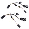 LED Tail Lights Wire Assembly Zcargel 1Pair LED Tail Lights