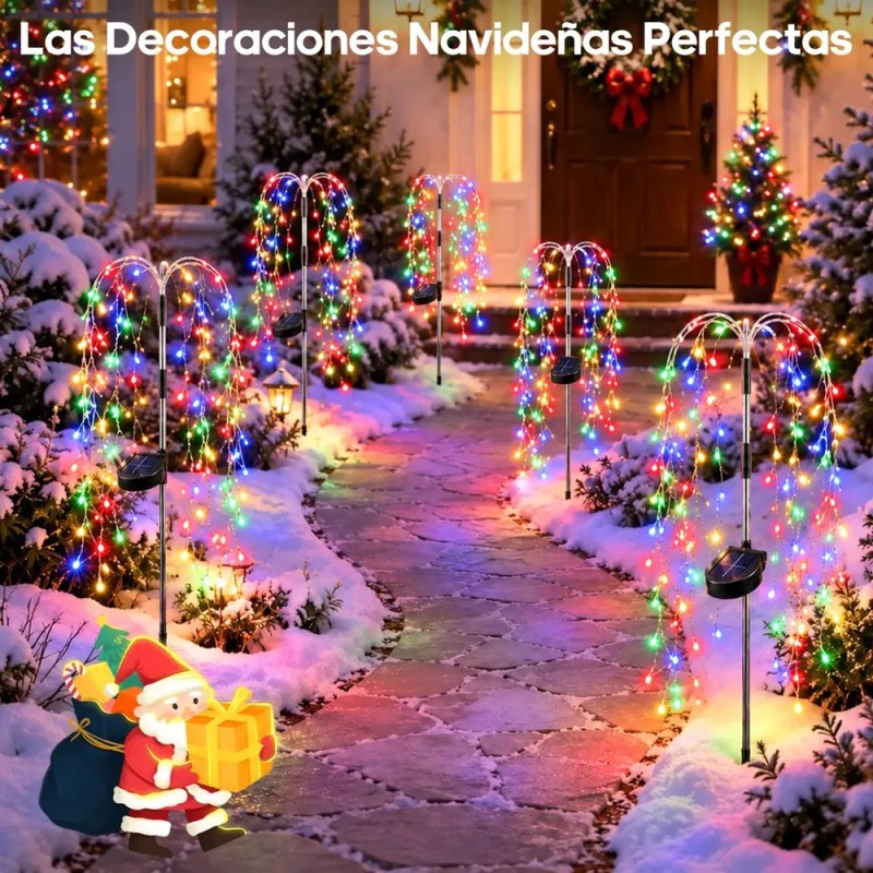 Goodea - 2 luces de decoración solar al aire libre