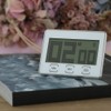 MPM Digital Kitchen Stopwatch Made of Plastic, Countdown Timer, with