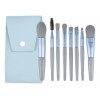 YMJ Set De Brochas Maquillaje 8 Piezas Profesional Estuche Viaje