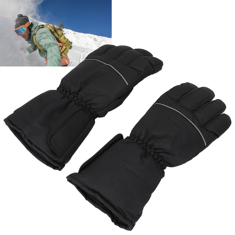 Electric Heating Gloves Touchscreen Warm Heated Gloves Battery Powered Heating