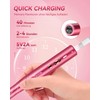 YBLNTEK Electric Nail Drill, Wireless Nail Drill Set, Professional Manicure