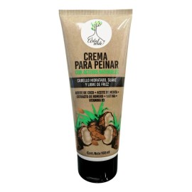 Crema Para Peinar Árbol Verde Anti Nudos Hidratación Biotina 180ml