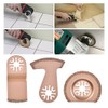3pcs Carbide Oscillating Saw Blades, Multi Tool Ceramic Tile Cutting