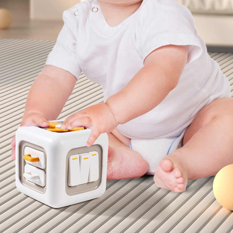 6 Sided Busy Ball Toy Drawer Switch Rotating Knob Hexahedral