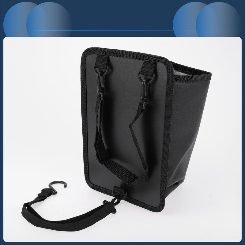 INFINAUTO Car Trash Can Front Seats 6.7" Length 4.7" Width