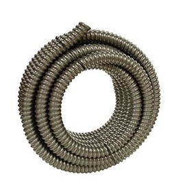 Woods 55092501 AL Flex Type Rwa Reduced Wall Flexible Conduit 1 in X 50 Ft Coil Aluminum
