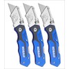 Kobalt Lockback Utility Knife 3 Piece Set with Quick Change