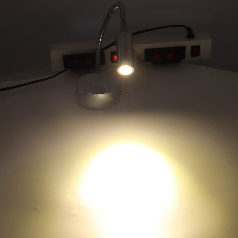 LED Spotlight 3W 4000K Work Reading Wall Light Aluminum with