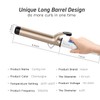 Hoson 1 1/2 Inch Large Barrel Curling Iron - size: