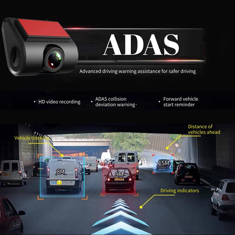 USB Dash Cam, 1080P HD DVR Dual Car Driving Recorder