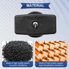 Xiatiaosann 20 Pcs Inline Rotary Cord Switch 3A 125V ON/Off