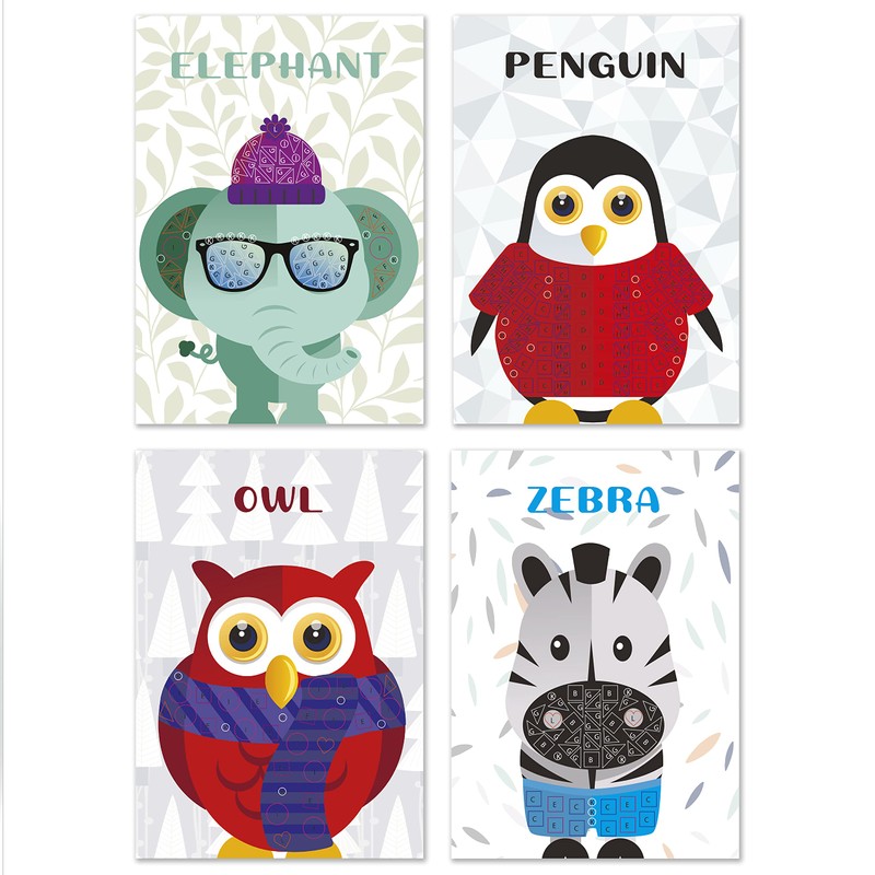 abeec Mosaic Sticker Art Set