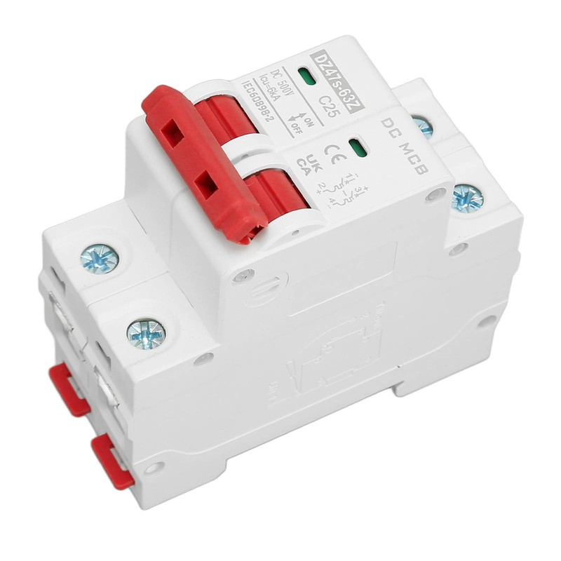 DC Circuit Breaker Overload Protection Magnetic System PV Circuit Breaker