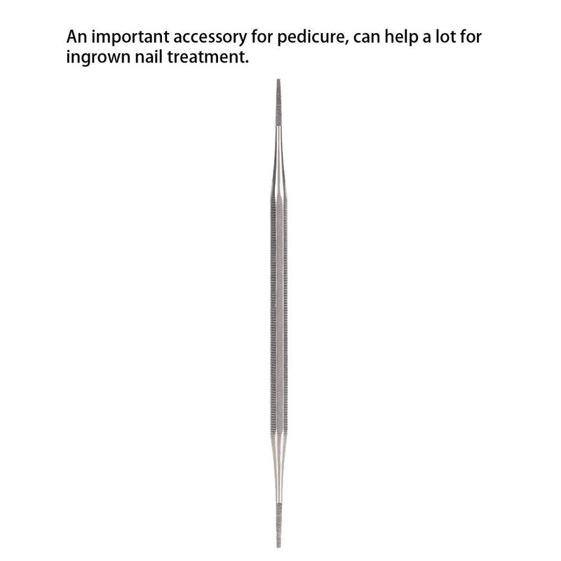 Double Head Nail File Ingrown Toenail File Stainless Steel Ingrown