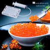 Molecular Gastronomy Kit 96 Holes Caviar Maker with Spherification Spoon,