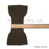 Rib Knit Cuff Pair for Replacement Repair Cuffing Old Jackets