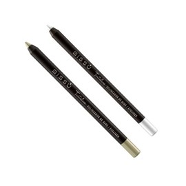 Kit Delineador de ojos Tintaline Bissu Tonos Champagne #17 + Snow #19