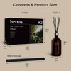 hetras Premium Reed Diffuser Set 16.9 fl.oz. 2 Pack |