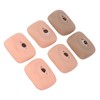 3 Pairs 3D Fake Eye Practice Skin Silicone Microblading Eyebrow