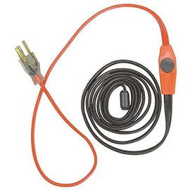 5-Easy Heat 24' 120V 7 Watt Per Foot AHB Pipe Heating Cable W/Thermostat AHB124