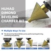 HUHAO Diamond Beveling Chamfer Bit,Diamond Countersink Drill Bit for 2"(50mm)