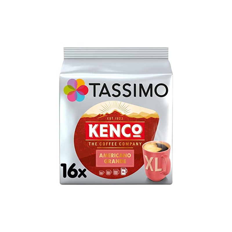 TASSIMO Kenco café tostado medio 16 T discos (Pack de