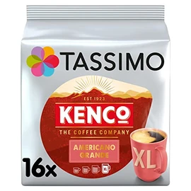 TASSIMO Kenco café tostado medio 16 T discos (Pack de 5, total 80 T discos)