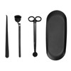 Wick Cutter Black Stainless Steel Candle Accessories With Wick Hook