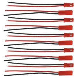 OTOTEC 40 Pairs JST 2 Pin Plug Connector Male Female Wire Cable Connector Adapter with 10cm Electrical Cable Wire for 3528 5050 LED Light Strip 22AWG