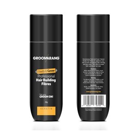 Duck and Cover Groomarang Professional Keratin Hair Building Fibres UK 28 g Get UpTo 30 Applications medium Blonde