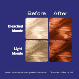 Schwarzkopf LIVE Intense Colour, Long Lasting Permanent Orange Copper Hair Dye, With Built-In Vibrancy Serum, Up To 70% Grey Coverage, Mango Twist 030