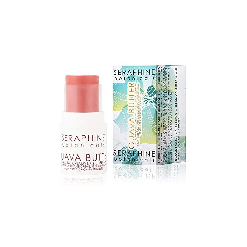 Seraphine Botanicals 91% Natural Creamy Lip & Cheek Stain Butter