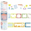 Marks MST-FA22-B Masking Tape, Perforated, Slim, Notebook Deco, Monthly, No